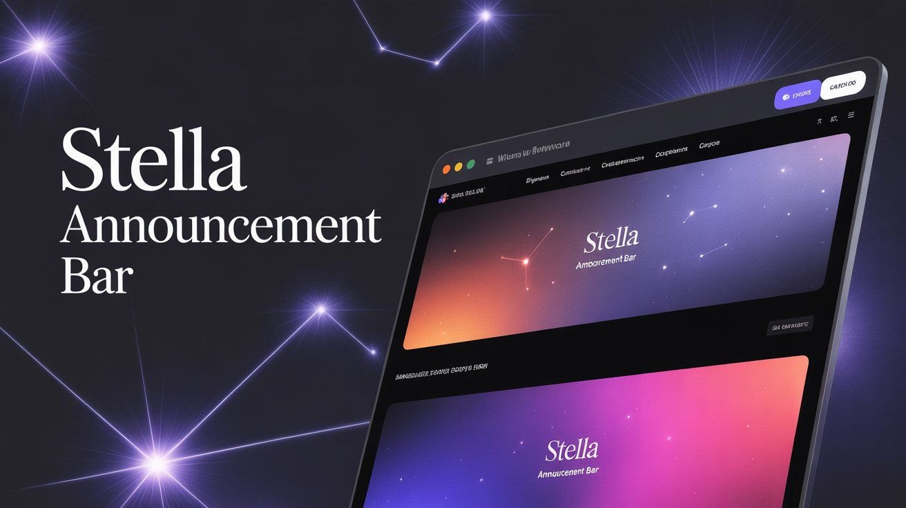 Stella Announcement Bar gallery image