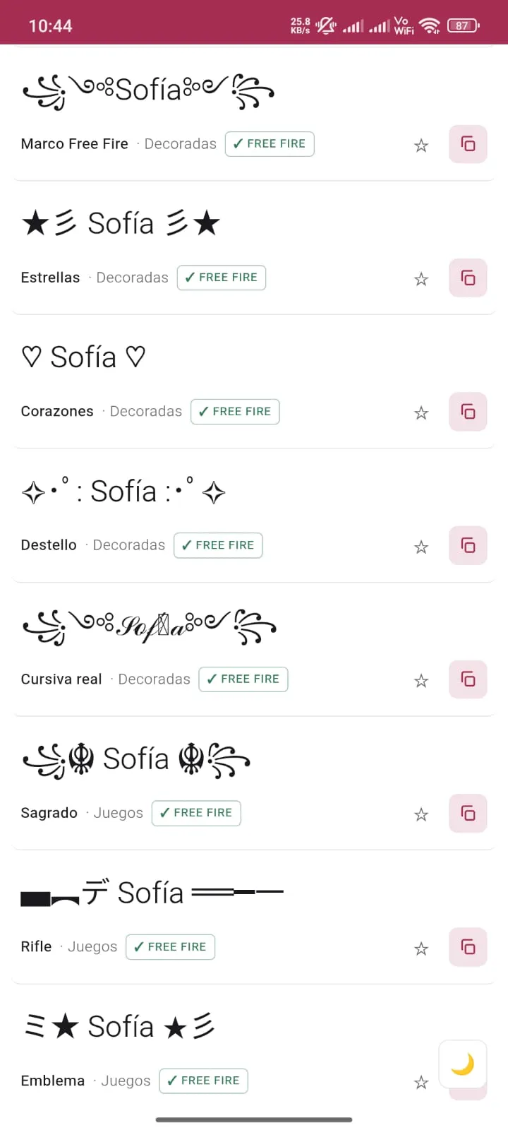 Letras Bonitas App gallery image