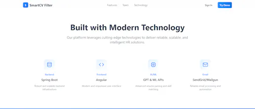 SmartCV Filter gallery image
