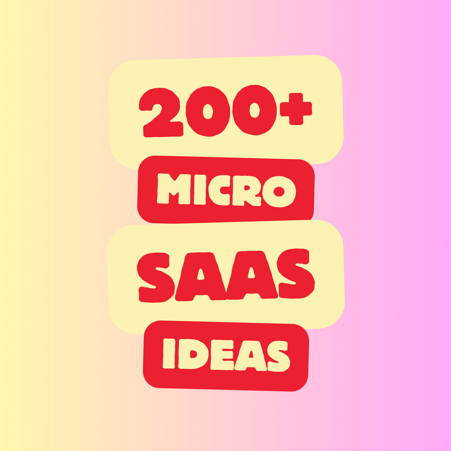 200+ Replicable Micro SaaS Ideas