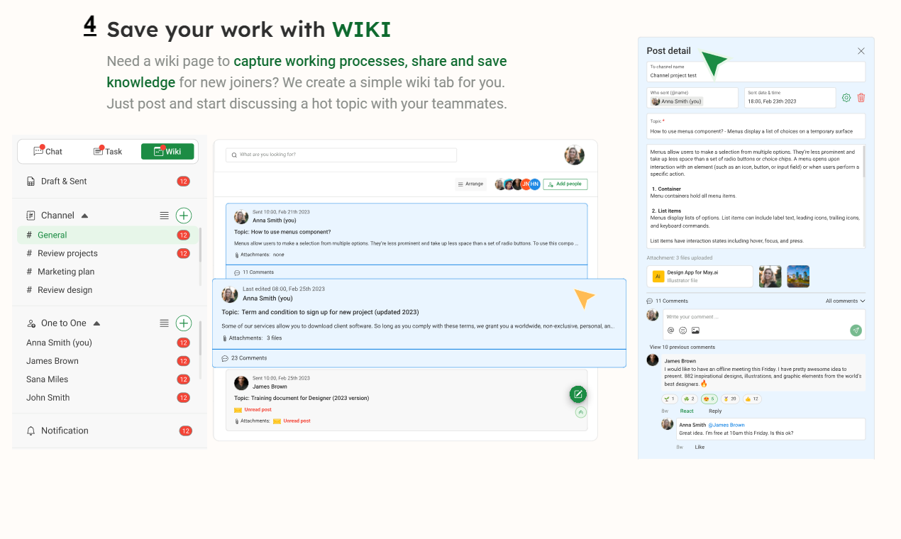Tmessage - Eine Chat -App, die Ihre Arbeit effizient organisieren kann Medien 7