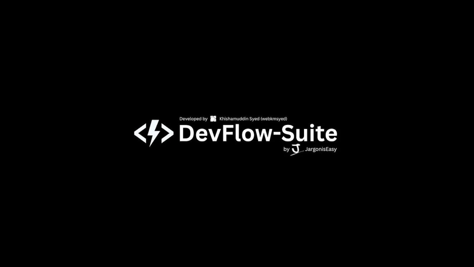 DevFlow-Suite screenshot 1 (video preview)