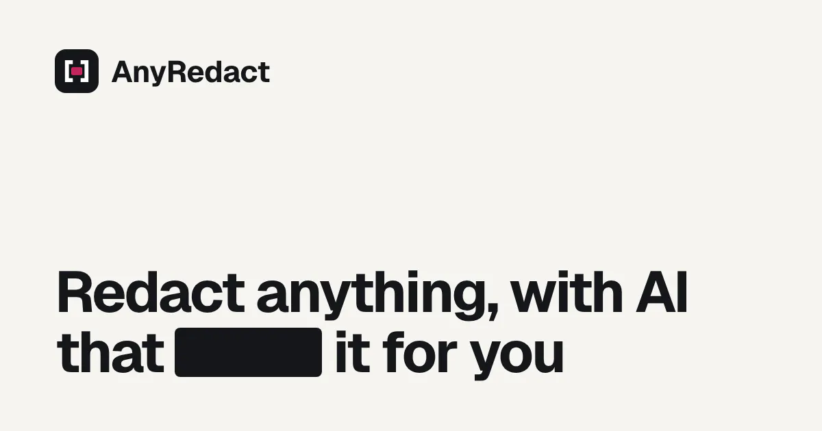 AnyRedact gallery image