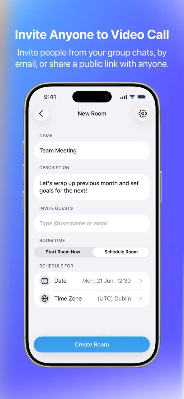 Protocall screenshot