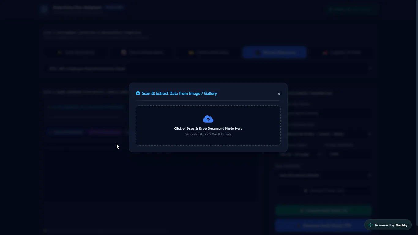 Data Entry Doc Assistant screenshot
