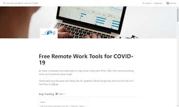 Free Remote Work Tools for COVID-19 gallery image