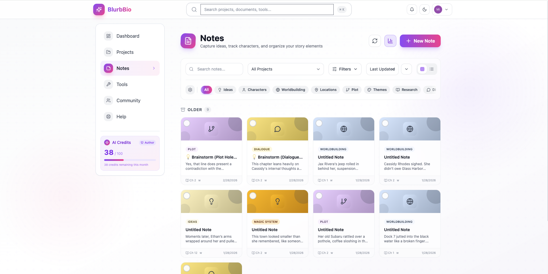 BlurbBio - Screenshot 5 showing product features and functionality