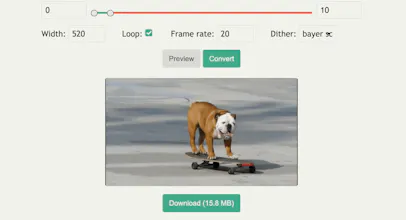 Youtube to gif - super fast gallery image