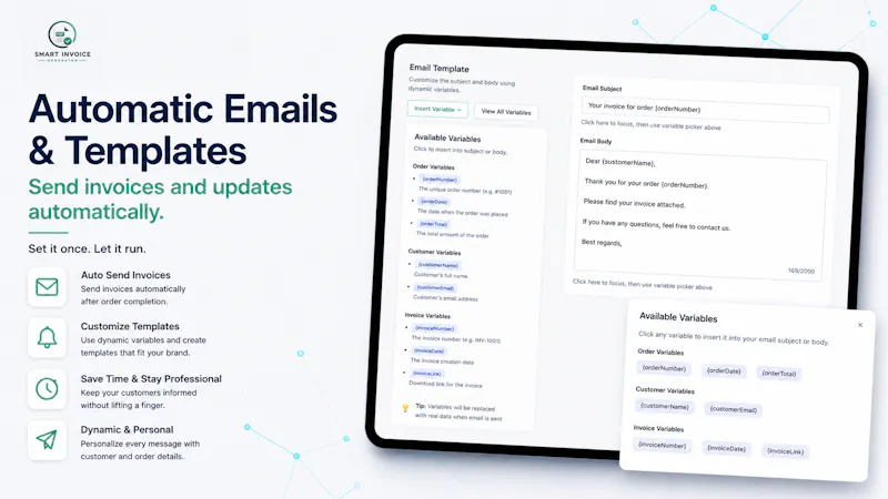Smart Invoice PDF & Mail Bill screenshot 5