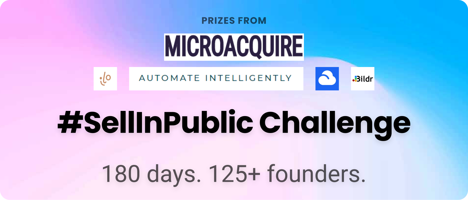 Sell In Public Challenge gallery image