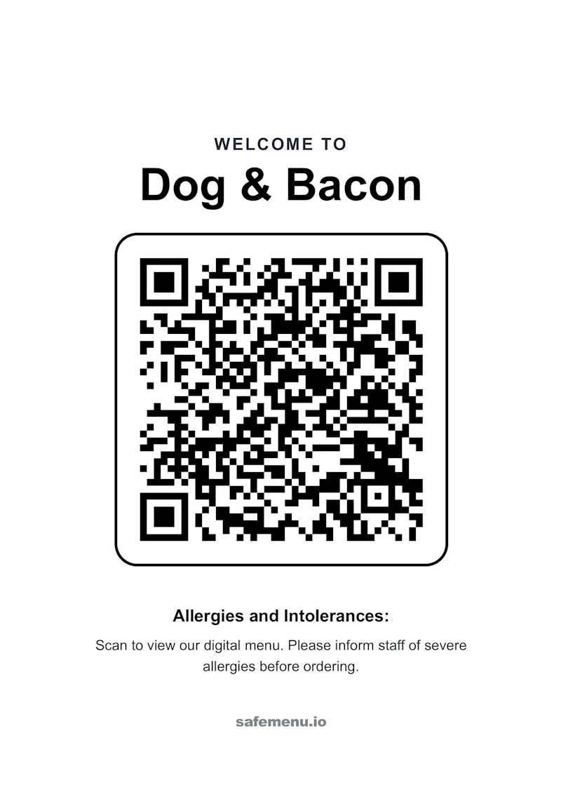 Safemenu - Digital Menu, Allergen Filter screenshot 4