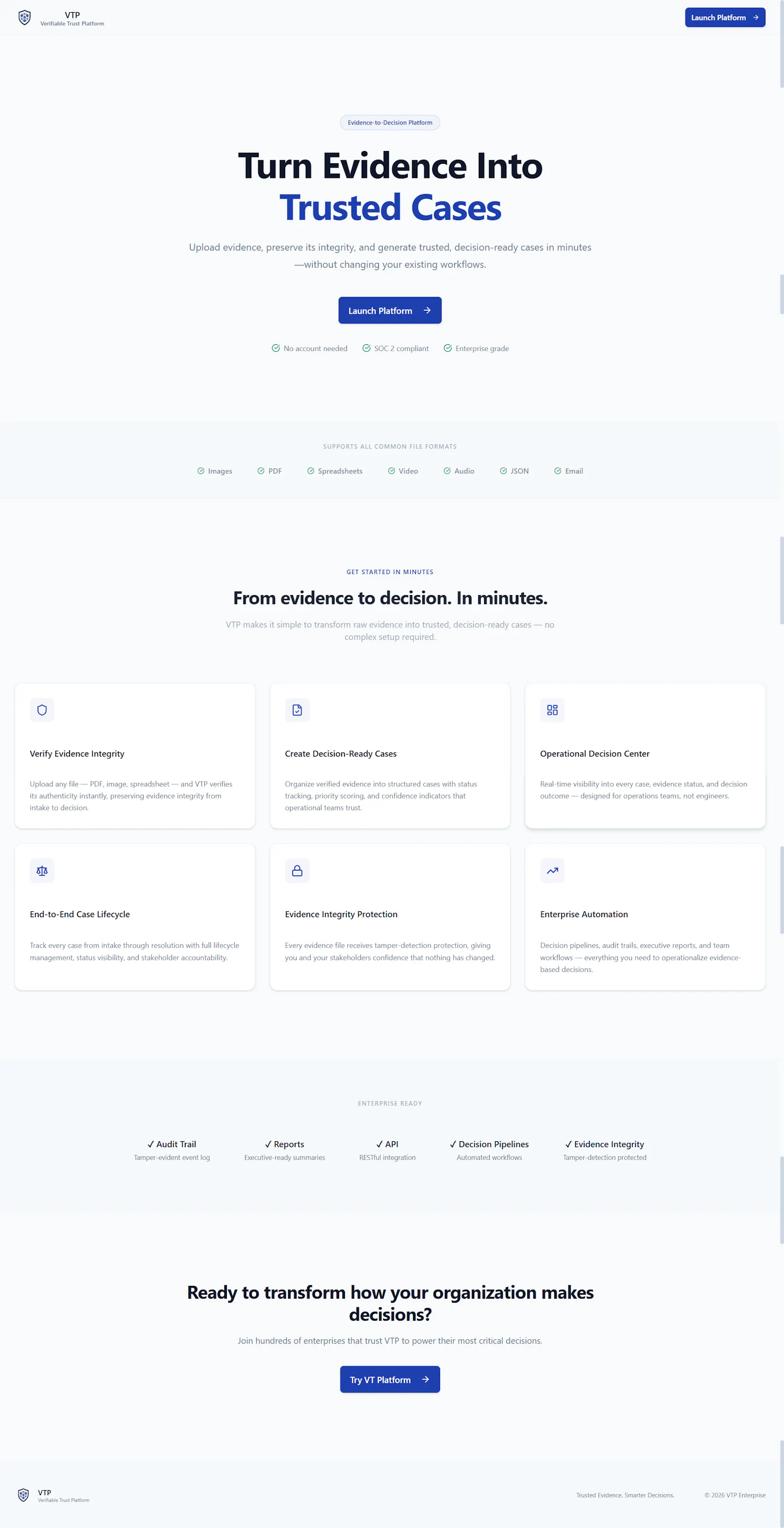 VTPlatform screenshot 1