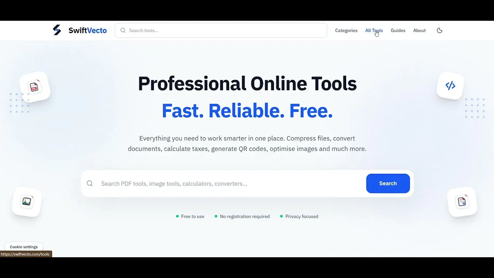 SwiftVecto screenshot 1 (video preview)