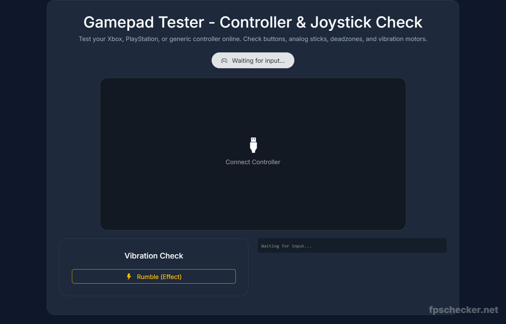 FPS Checker - Screenshot 3 showing product features and functionality