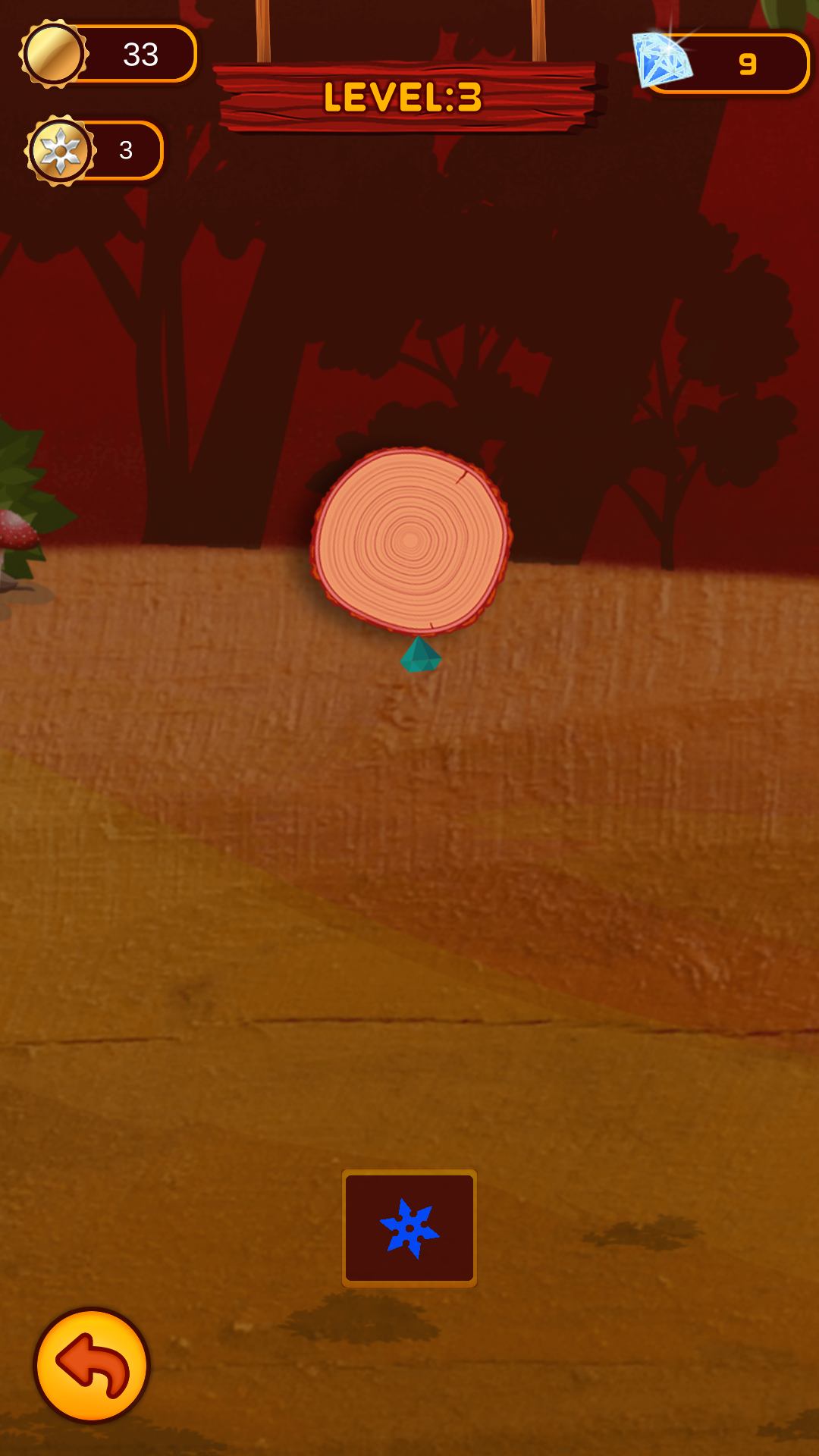 Ninja Games - Ninja Shuriken Throw gallery image