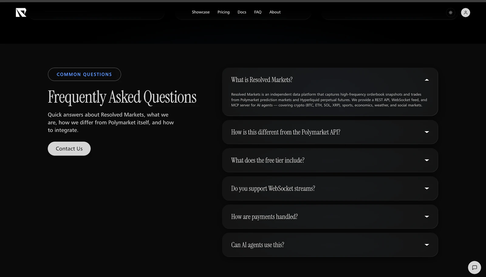 Resolved Markets screenshot 7