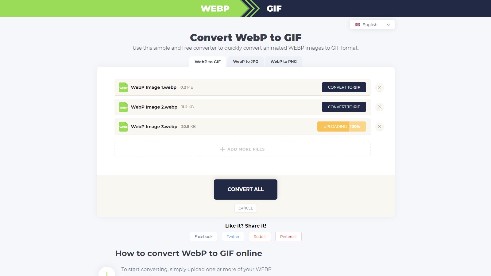 WEBP To GIF Converter gallery image