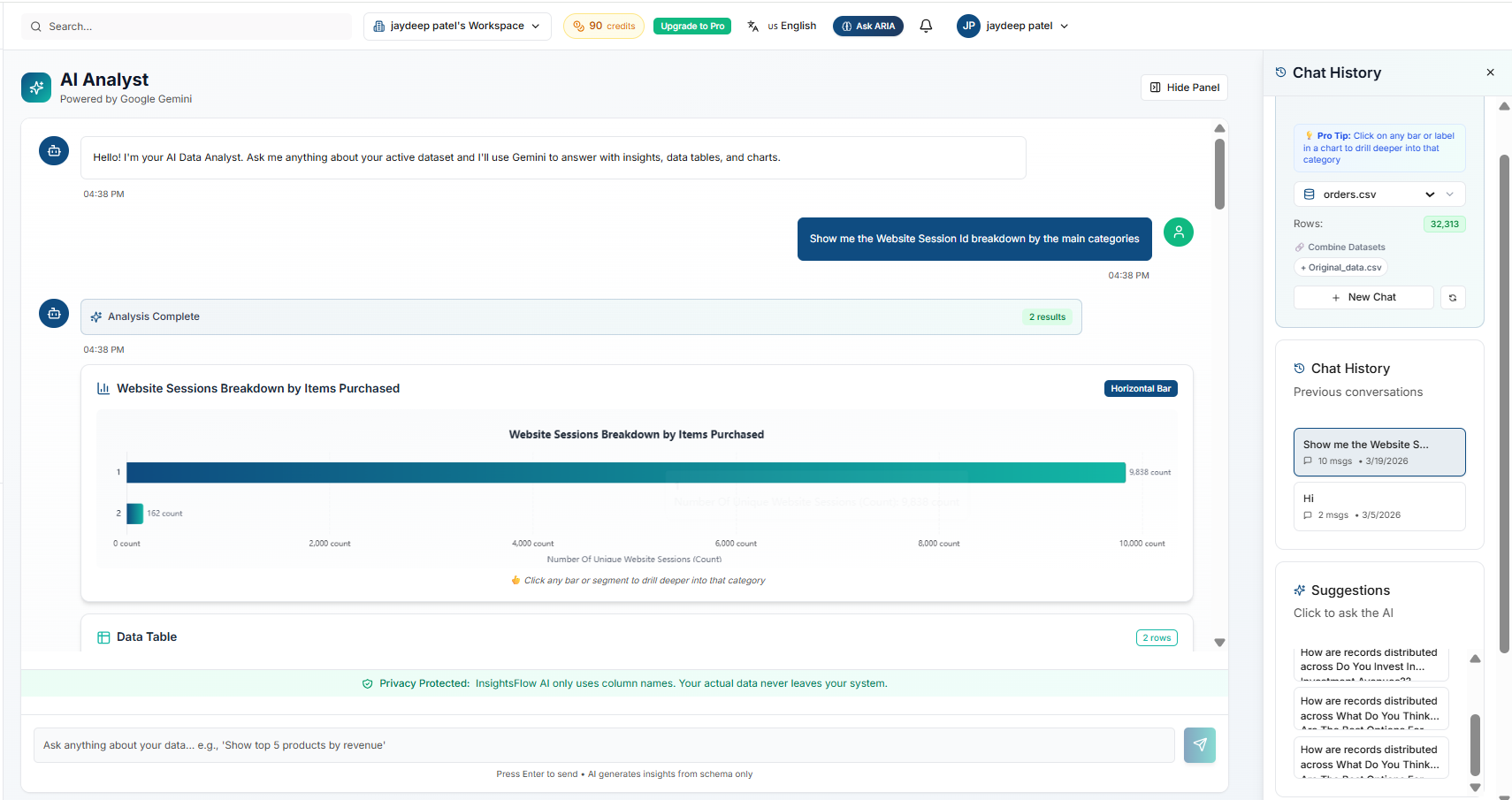 InsightsFlowAI gallery image