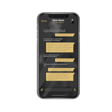 Invisible-Ink Private Messaging iOS App gallery image