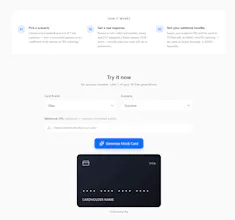 MockCard.io gallery image