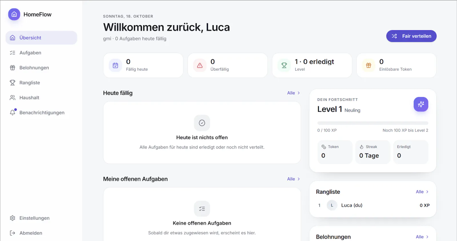 Homeflow screenshot 1
