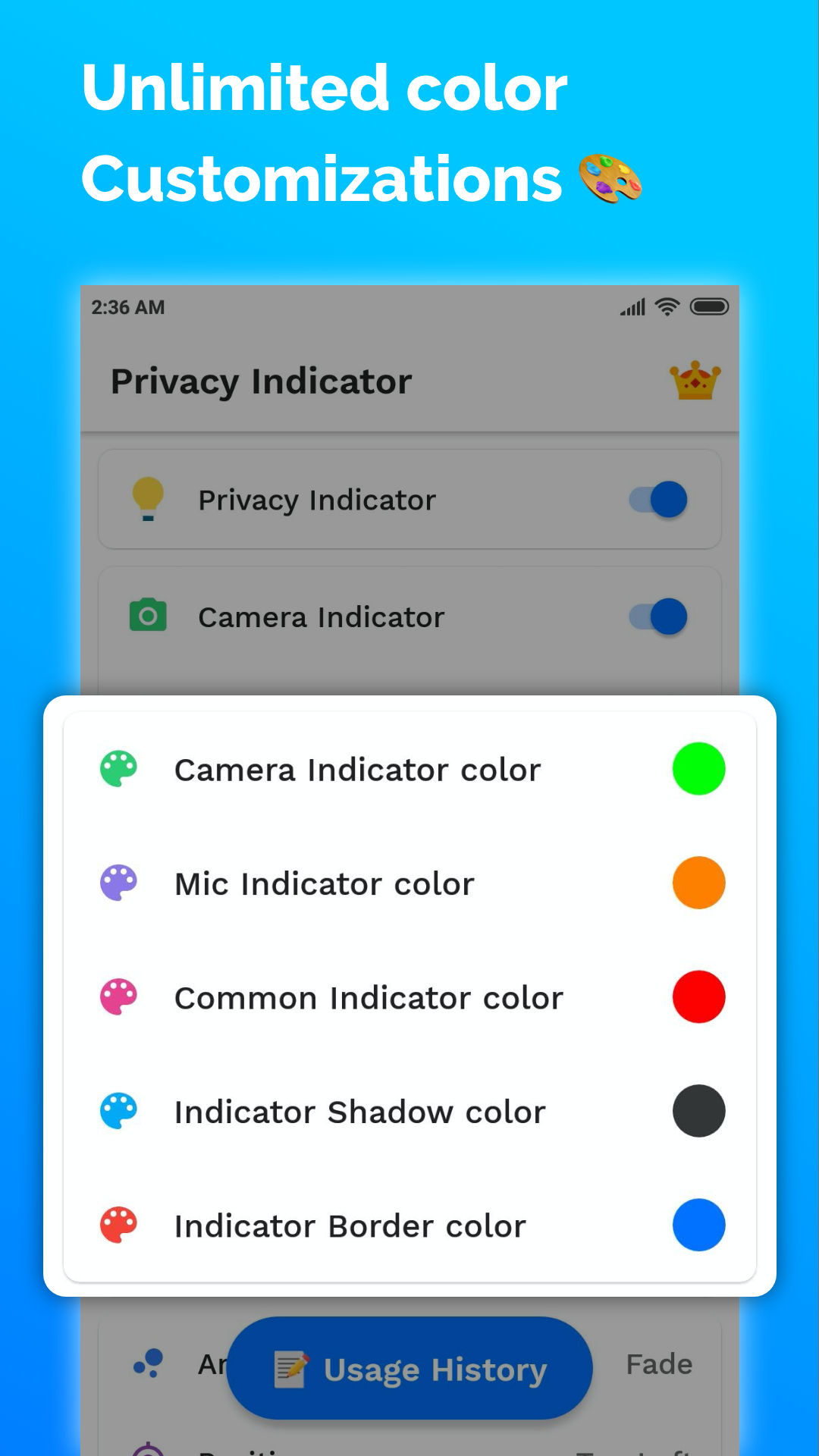 Privacy Indicator gallery image