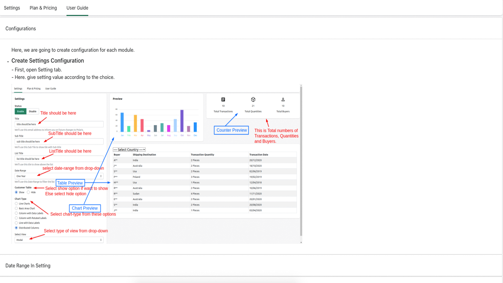 Shopify App, Ultimate Sales Statistics gallery image