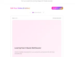 Threadify: Text-to-Post Carousel Maker gallery image