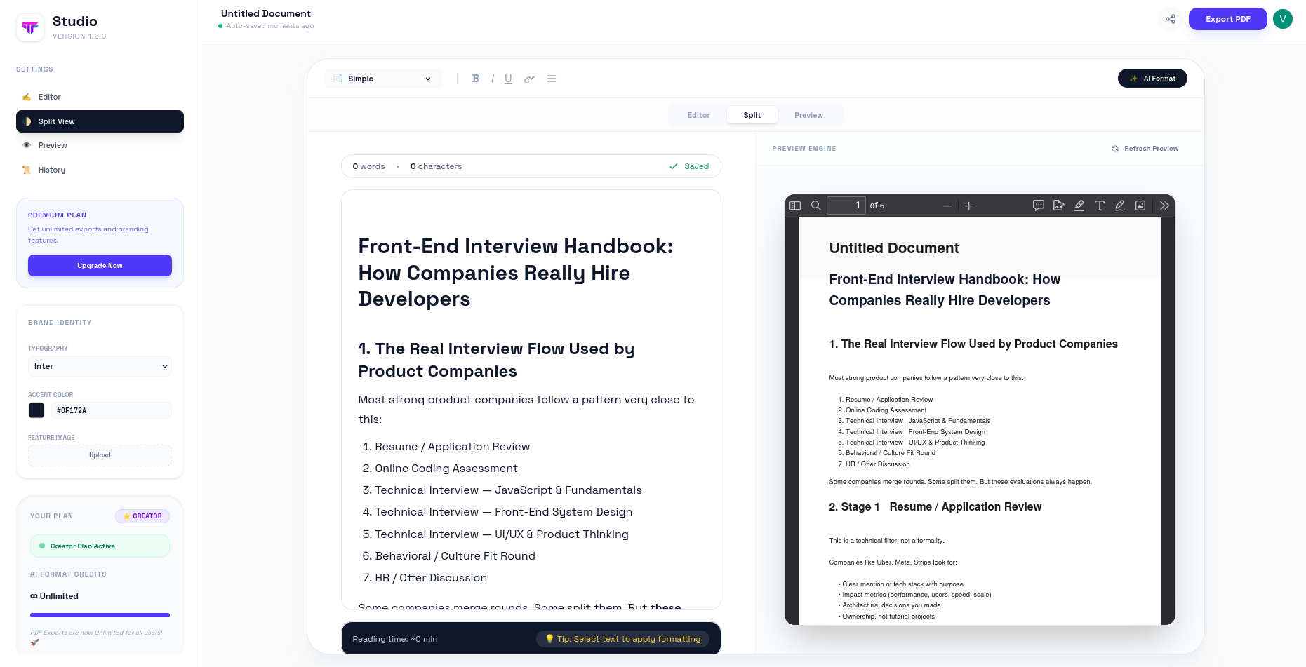 TextForge Studio gallery image