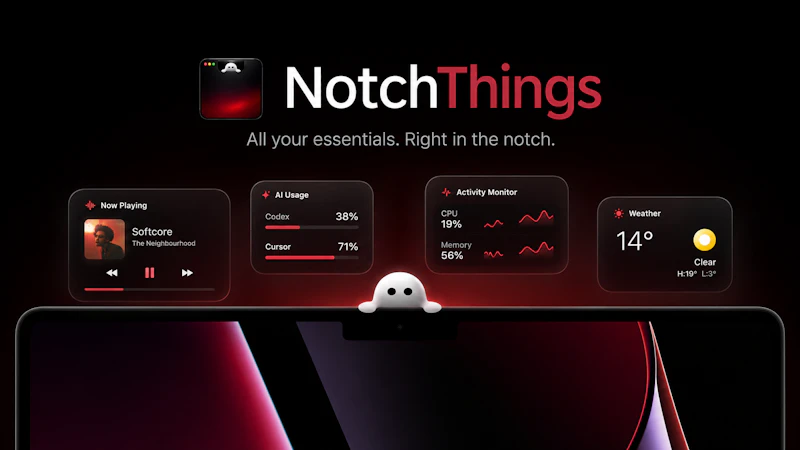 NotchThings screenshot 1