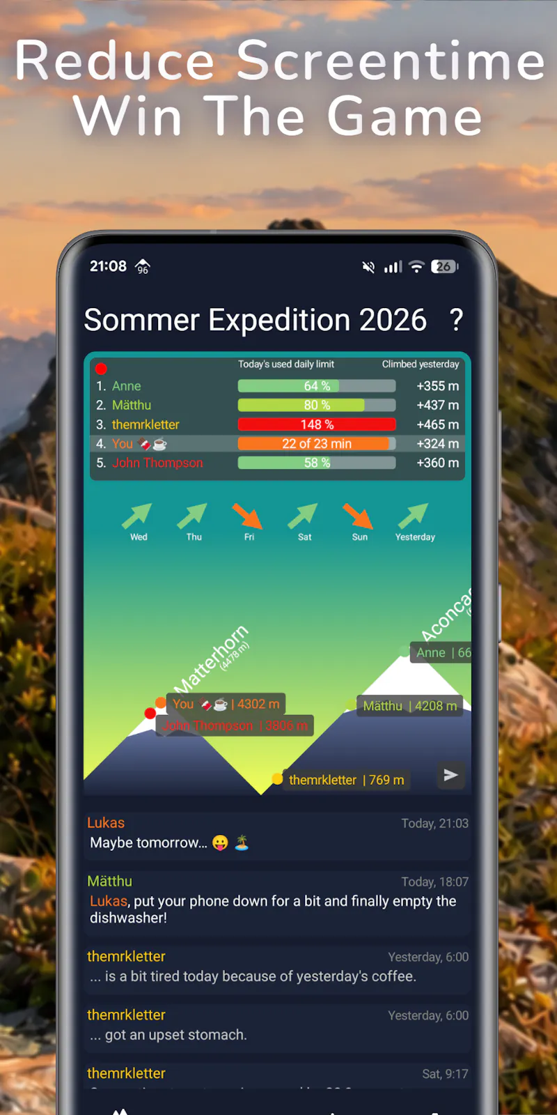 Mt Clever Rest - Digital Detox Game screenshot 2