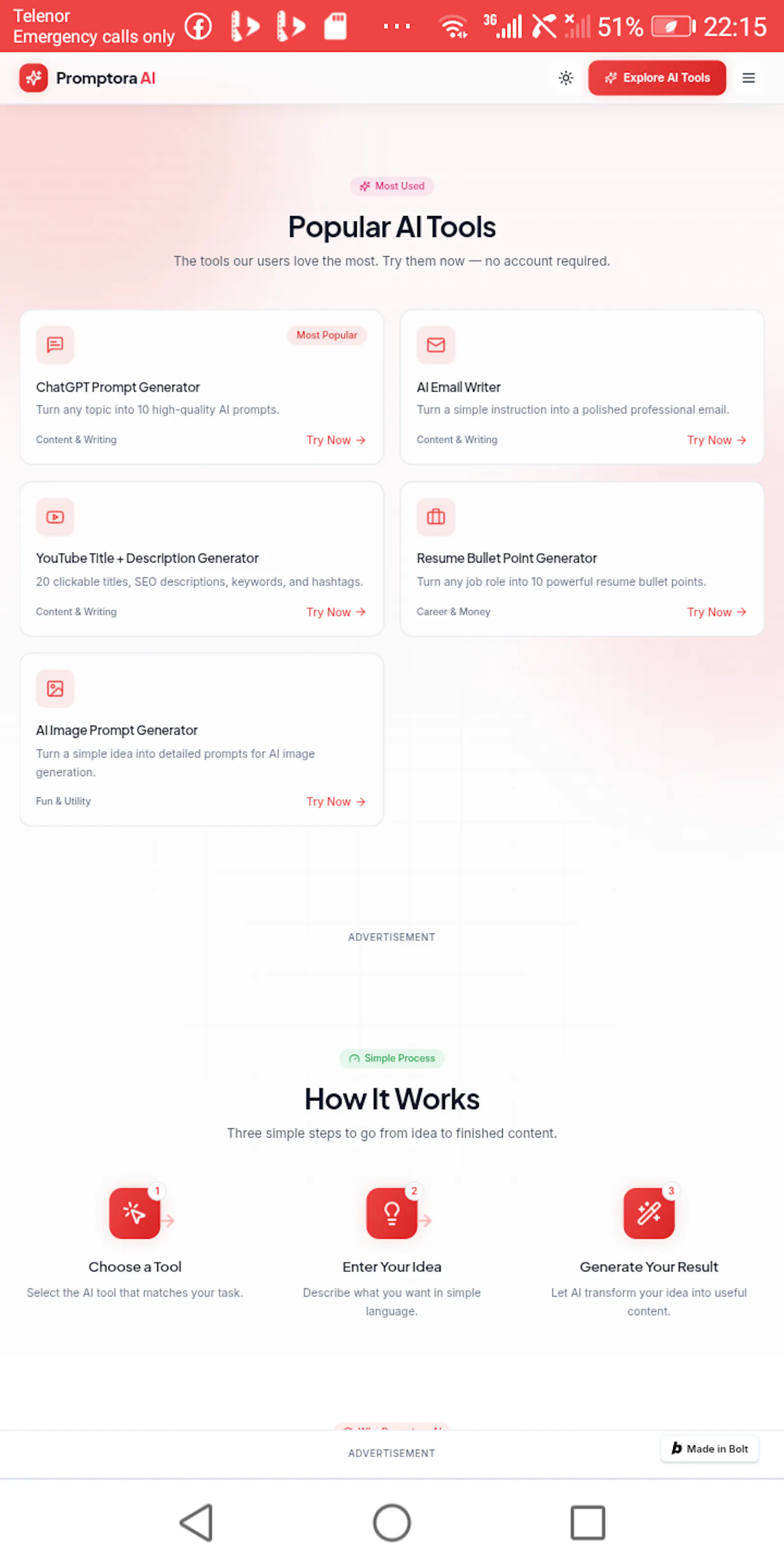 Promptora AI  screenshot 3