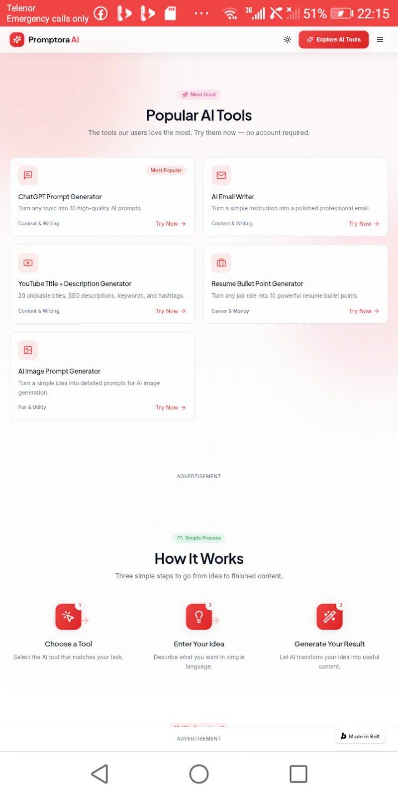 Promptora AI  screenshot 3