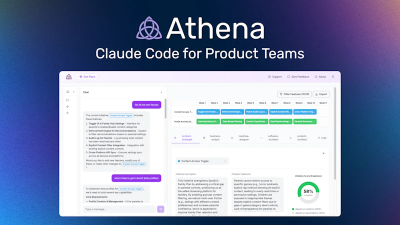 Athena screenshot 2