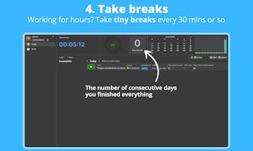 Peach Productivity Clock gallery image