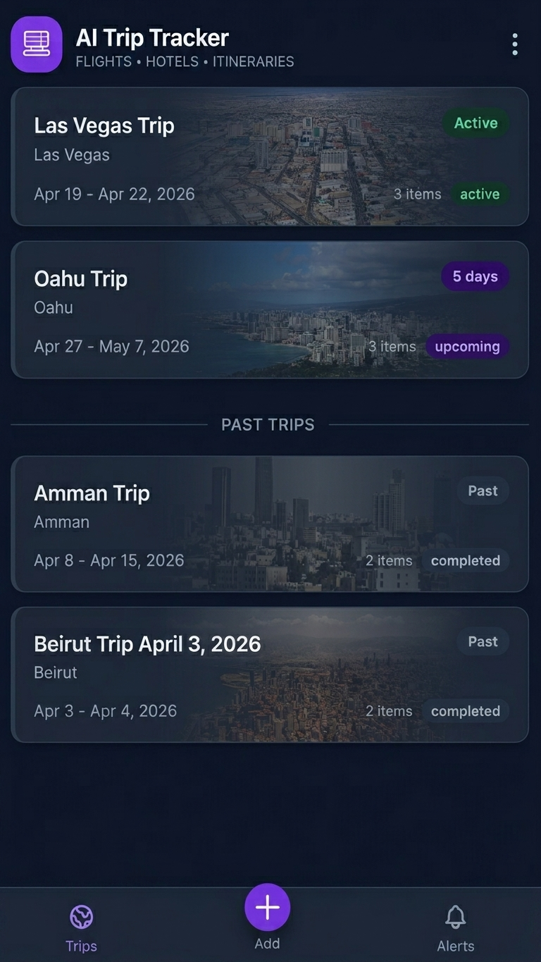 AI Trip Tracker gallery image