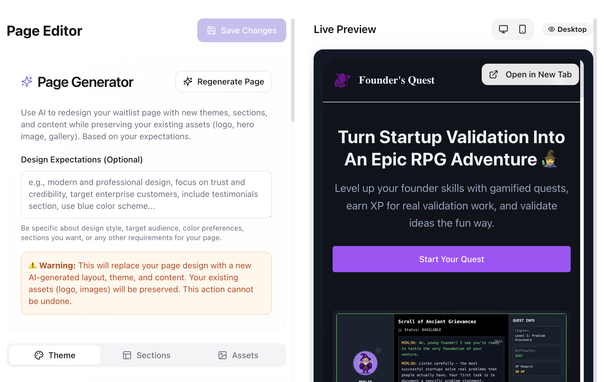 Média ValidateFast.io - Testez votre idée SaaS avant d'écrire un code 3