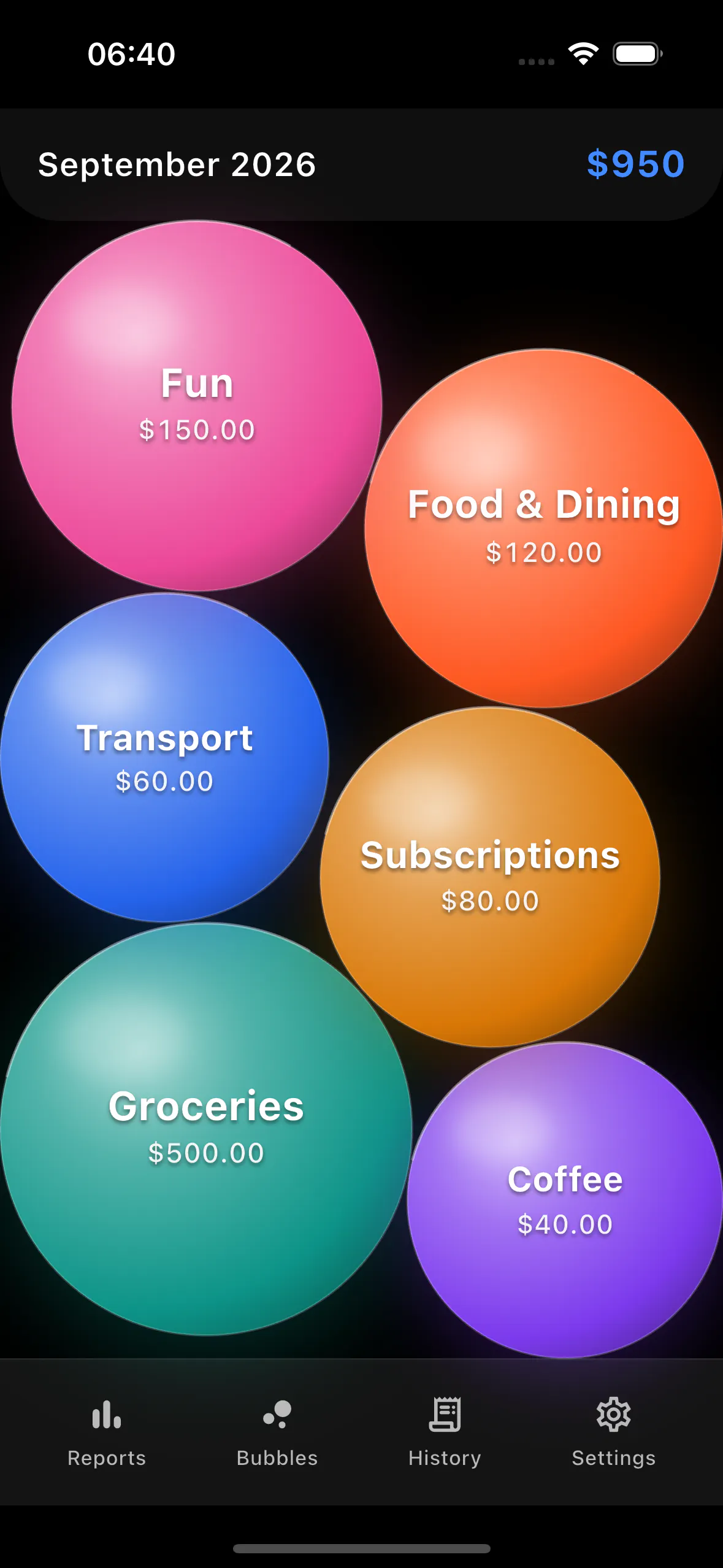 Bubble Budget gallery image