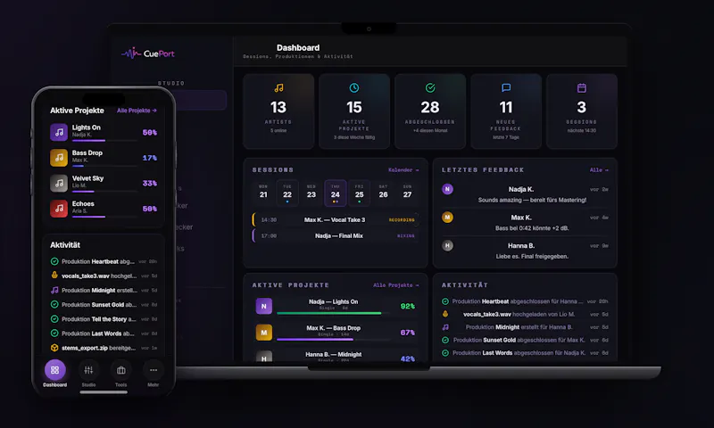 CuePort screenshot 1
