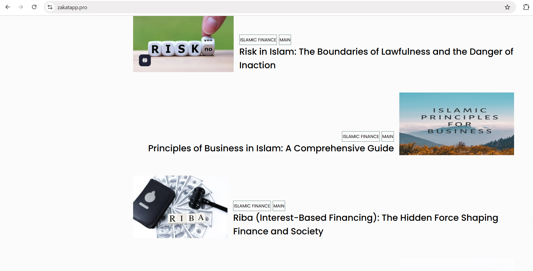 Média Catapp - Plateforme d'éducation des finances islamiques et personnelles 1