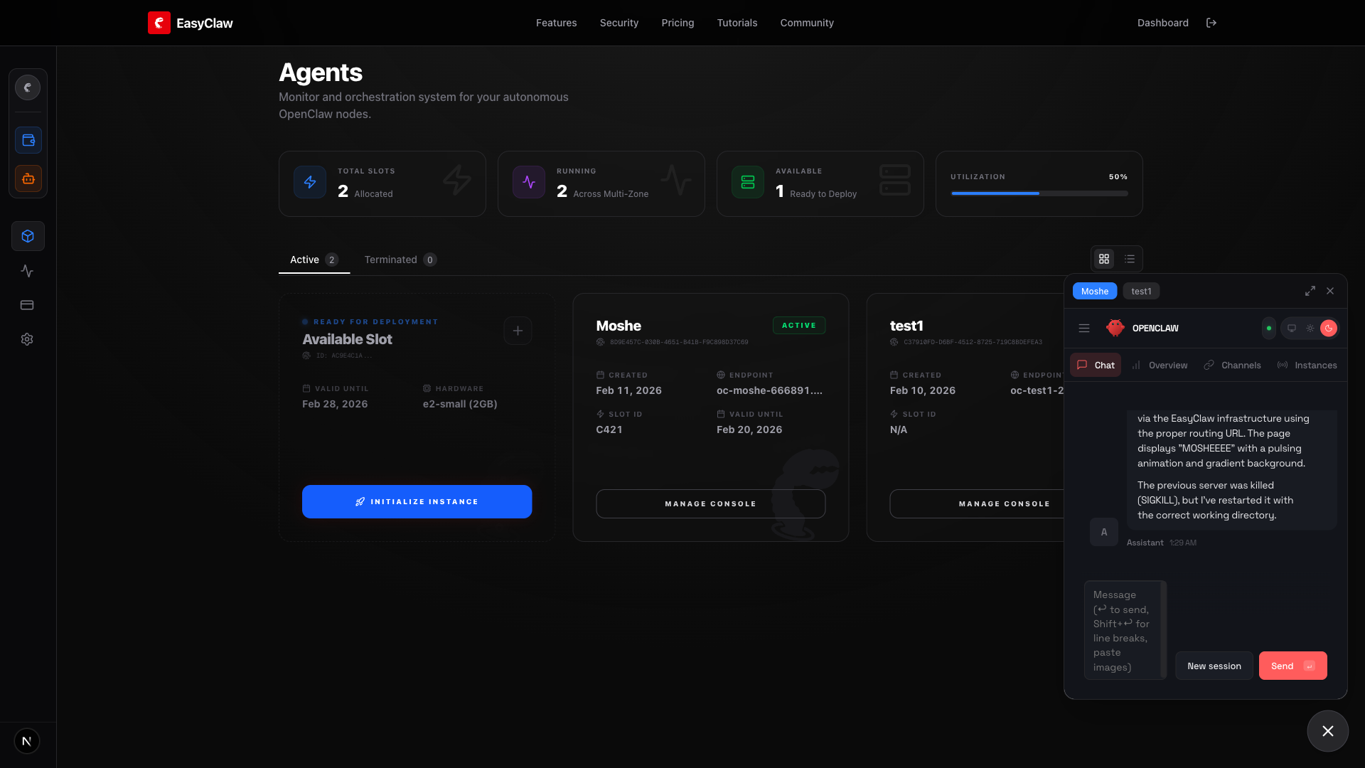 EasyClaw - Screenshot 5 showing product features and functionality