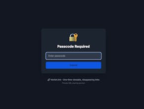 Vanish.link gallery image