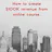 How to create $100K revenue from online course.