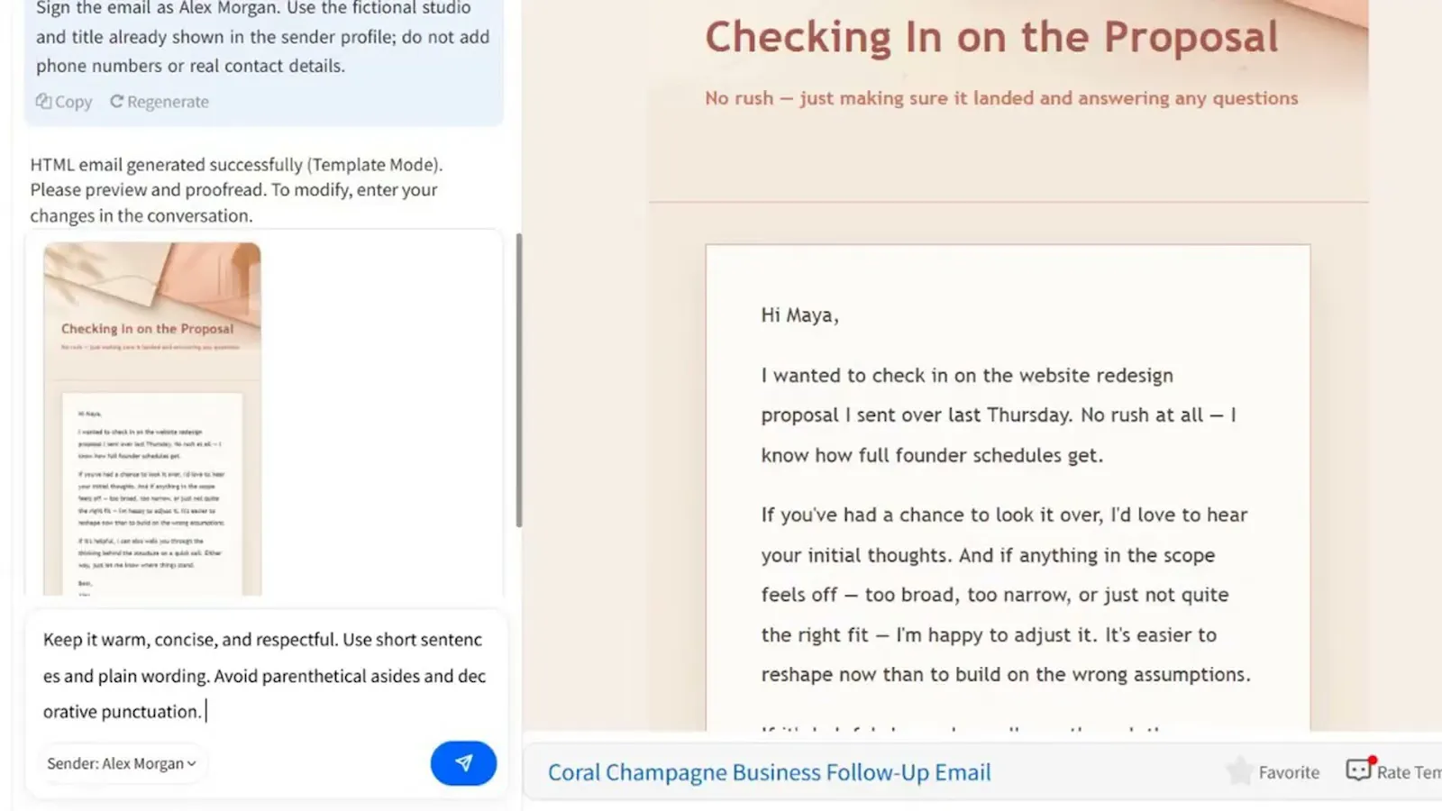 EasyAImail screenshot 1 (video preview)