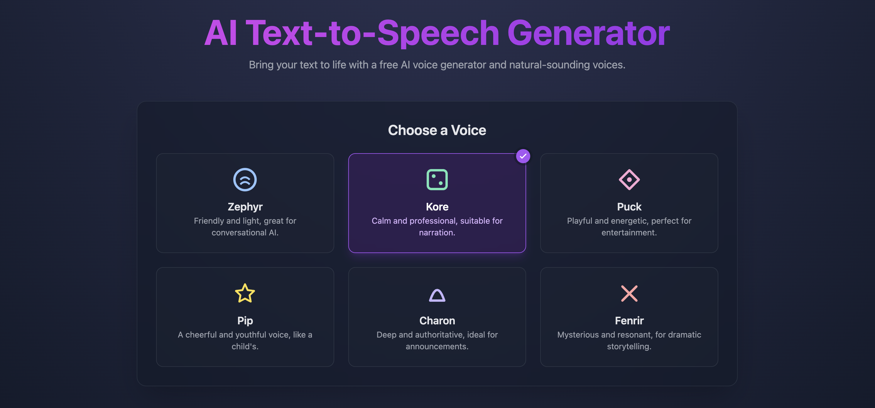 Free Text to Speech - Natural Voices