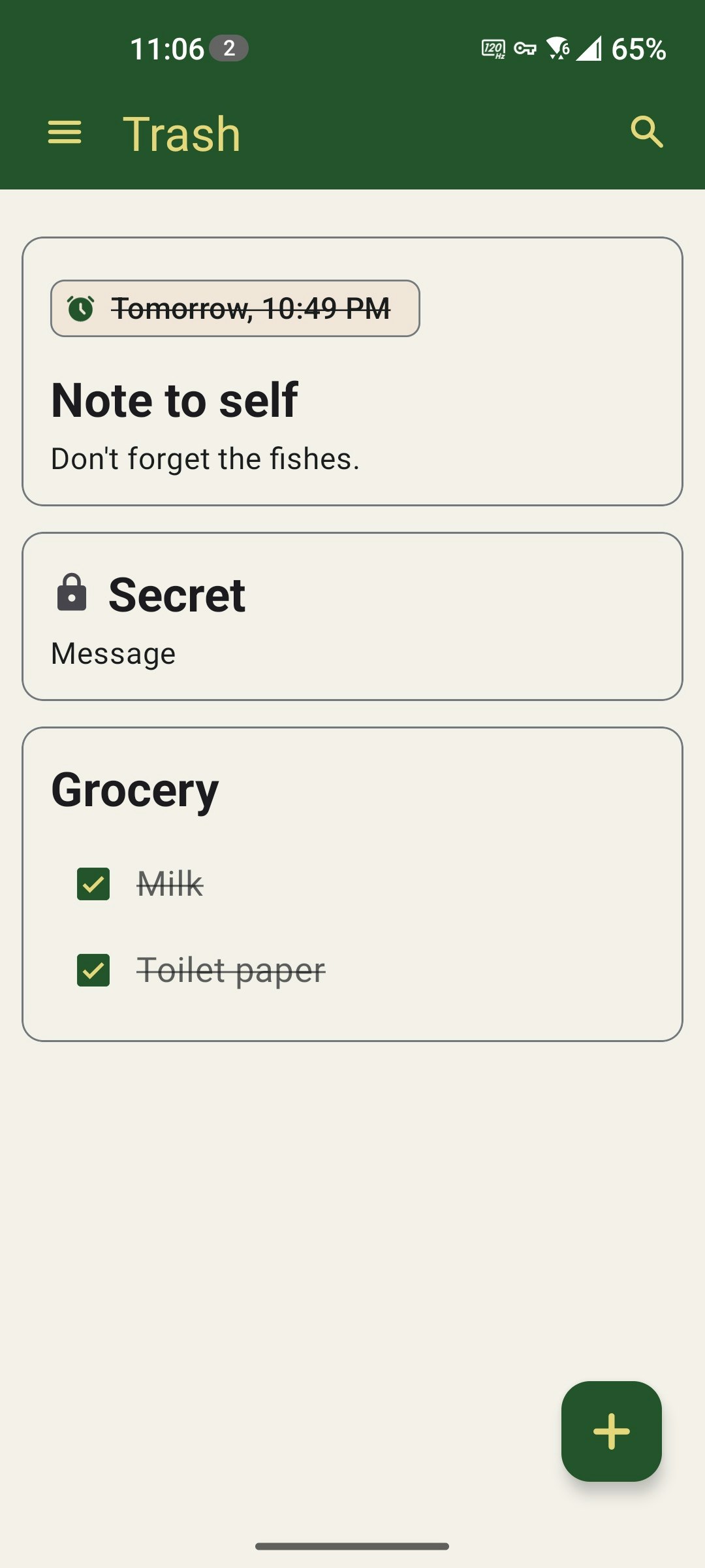 Média Jonota - Créer et gérer les notes et les listes dans votre panneau de notification 7