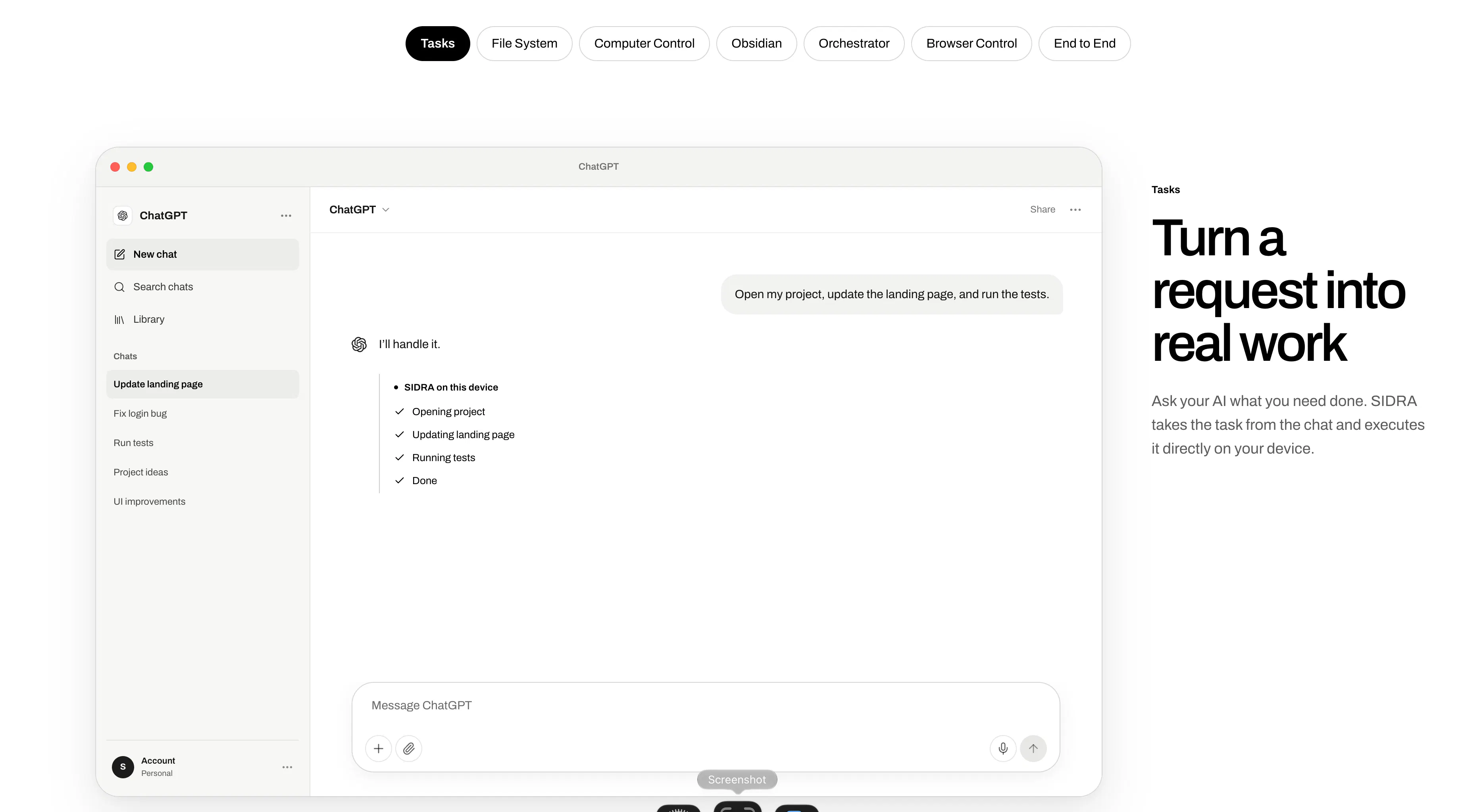 SIDRA OS gallery image