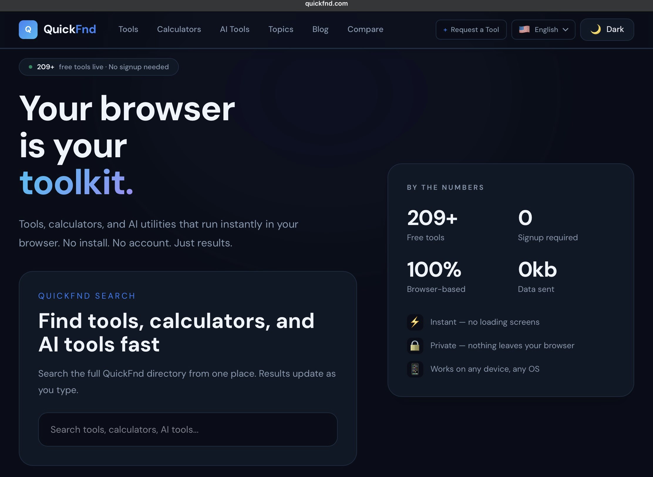 QuickFnd gallery image