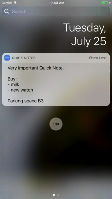 Quick Notes 2.0 gallery image