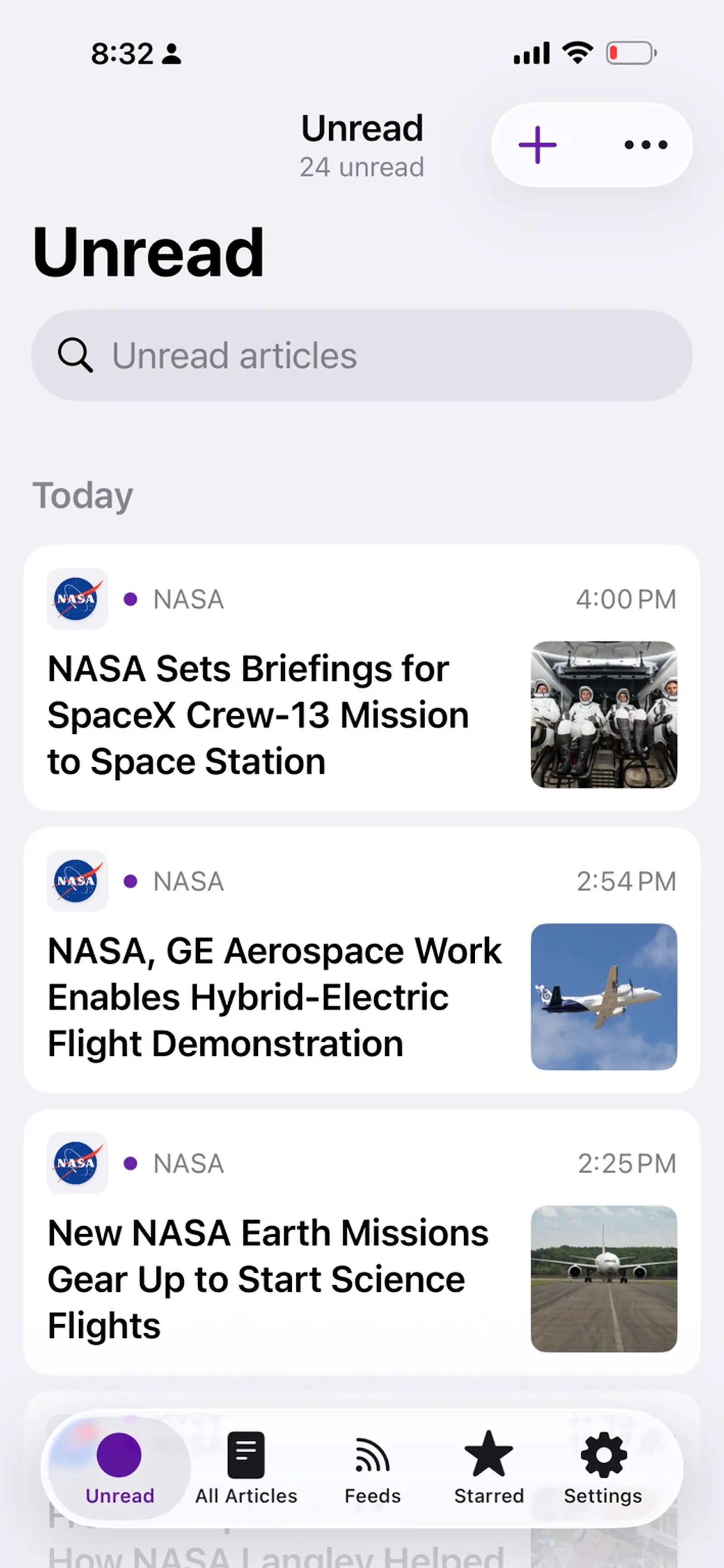 FeedLizard screenshot 1